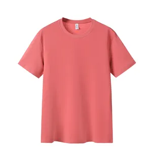 Camiseta holgada de manga corta para mujer, cuello redondo, lisa, transpirable, para correr, Fitness, Yoga, Top CORTO BÁSICO informal para chicas