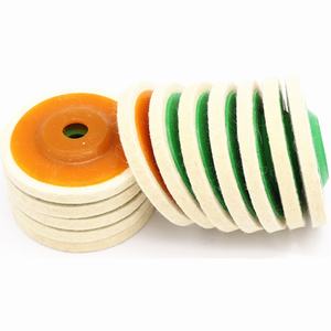Ruote di Lucidatura in Feltro di Lana, Ruota Angolare in Feltro di Lana per Lucidatura, Ruota in Feltro di Lana per Lucidatura di Vetro Duro - Product Image 1