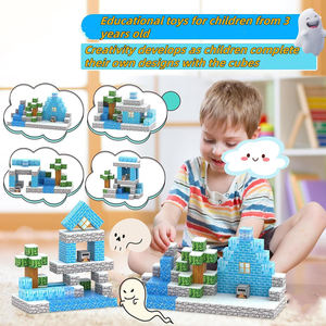 Construire aimant monde Frozen Version blocs magnétiques jouets pour filles <span class=keywords><strong>princesse</strong></span> château STEM sensoriel enfants jeux jouets pour tout-petits - Product Image 6
