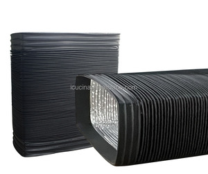 <span class=keywords><strong>Tuyau</strong></span> <span class=keywords><strong>de</strong></span> ventilation carré flexible en aluminium pour <span class=keywords><strong>hotte</strong></span> <span class=keywords><strong>de</strong></span> <span class=keywords><strong>cuisine</strong></span>, conduit d'évacuation rectangulaire, flexible pour l'aération - Product Image 5