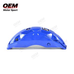 Kit complet de freinage Audi - Étriers bleus à 6 pistons avant et 1 piston arrière, kit de freinage de grande taille pour A4/A5/A6/Q5, nouveau système de freinage - Product Image 5