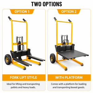 Nueva Minicargadora Hidráulica Portátil Plegable, Capacidad de Carga de 200 kg, Ruedas de Goma, Todoterreno, Ligera - Product Image 3