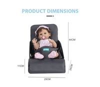 Siège rehausseur pour chaise haute bébé, facile à nettoyer, en matériau imperméable, 1 pièce pour chaise haute