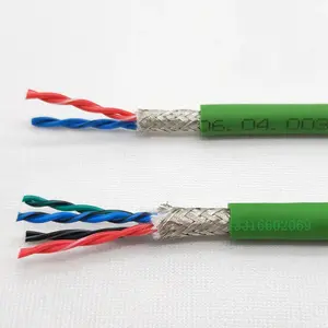 2 Core Twisted Pair Flexible Cable Electrical Copper Cable High Temperature Flexible Wire