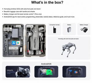 Para Go2 Pro, Robot Perro Cuadrúpedo, Radar Láser 3D, Cámara HD, Control por Voz, ChatGPT, WiFi 6/5.2, 15 kg, Ligero - Product Image 4