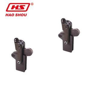 Abrazadera Automotriz de Liberación Rápida Goodhand HS-72415 de Taiwán, Diseño Vertical Compuesto con Acero Galvanizado, Madera y Metal - Product Image 1