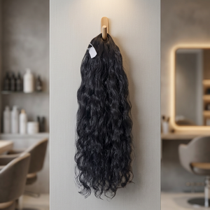 Cheveux humains indiens bouclés Remy de qualité supérieure, cuticules alignées, 100 % vierges, tissage double machine, lots de mèches - Product Image 3