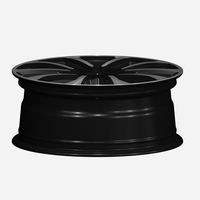Llantas de aleación de coche de 17 pulgadas con nuevo diseño PCD de 100mm