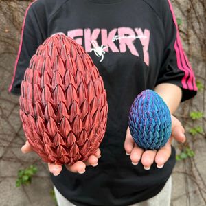 Dragon imprimé en 3D de 30 cm, œuf à l'échelle de 10 cm, SDC01, jouet créatif pour enfants, ensemble d'ornements d'art et d'artisanat de collection pour la décoration de la maison et cadeau - Product Image 1