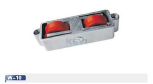 Roues de porte élégantes et fonctionnelles en aluminium/inoxydable Seel-Améliorez votre quincaillerie de porte - Product Image 2