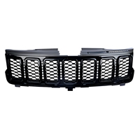 Grille avant en nid d'abeille noir brillant de remplacement pour Jeep Grand Cherokee 2017-2022, référence OE 68317863AA