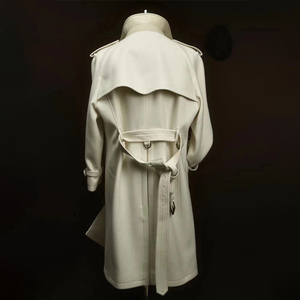 Il nuovo <span class=keywords><strong>Trench</strong></span> Casual da <span class=keywords><strong>uomo</strong></span> kaki è un capospalla <span class=keywords><strong>di</strong></span> alta qualità su misura - Product Image 2