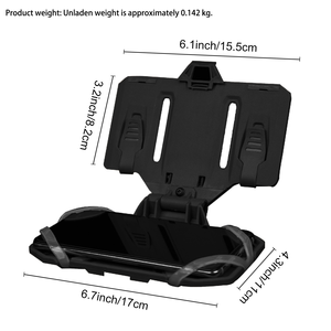 Chiến Thuật Molle gấp điện thoại chủ phổ ngực điện thoại trường hợp điện thoại hội đồng quản trị chủ treo Bracket - Product Image 3