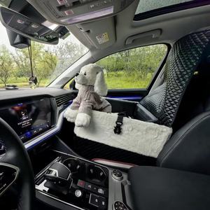 Kunden spezifisches Logo <span class=keywords><strong>Dog</strong></span> Booster Autos itz Tragbares Haustier bett mit angebautem Schatten Trage tasche Einfache Aufbewahrung für kleine Katzen und Hunde - Product Image 2