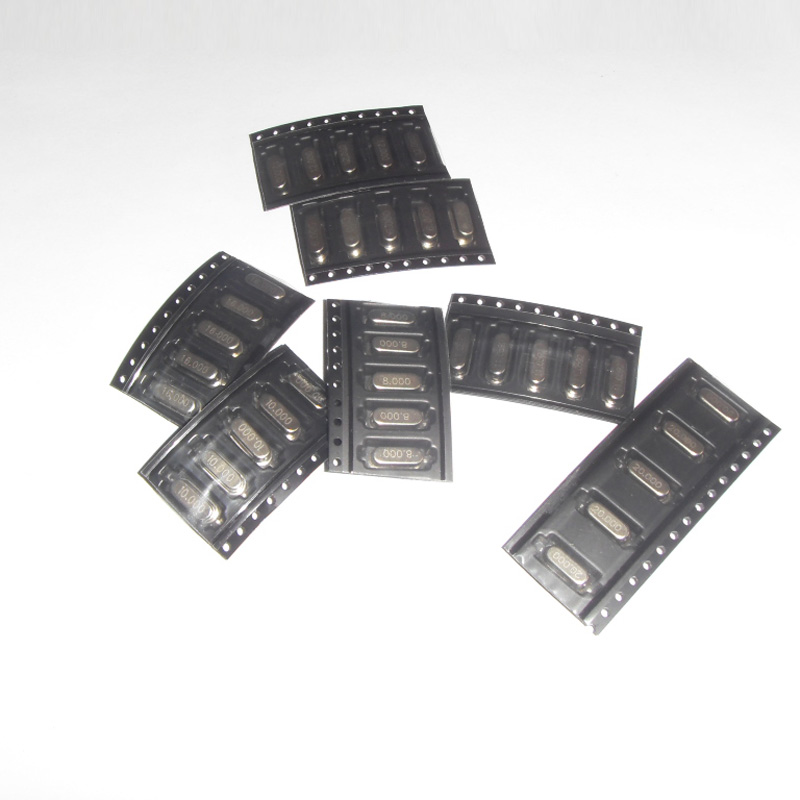 Комплект осцилляторов SYHY 49SMD Crystal SMD, 7 ценностей X 10 шт. = 70 шт., 6 м, 8 м, 10 м, 12 м, 16 м, 20 м, 11,0592 МГц