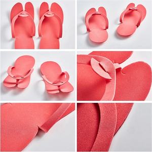 Parti Pedi tek kullanımlık köpük pedikür terlik sandalet ayakkabı misafir toplu Flip flop dikiş <span class=keywords><strong>Spa</strong></span> terlikleri kızlar için - Product Image 6