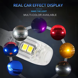 Bombillas Led Canbus T10 W5W 168 <span class=keywords><strong>194</strong></span> sin Error luz de estacionamiento Led Lámpara de lectura de cúpula Interior 5SMD 2835 blanco 12V Auto liquidación Blubs - Product Image 5