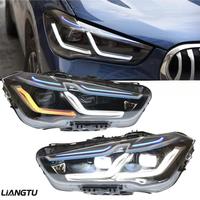 Projecteur LED LIANGTU pour BMW X1 F48 F49 16-19 DRL, phare avant modifié, Plug&Play, kit de modernisation des phares avant