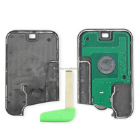 Clé de voiture intelligente pour Renault Laguna Espace, 2 boutons, 433Mhz, carte-clé PCF7947, puce ID46, télécommande, entrée sans clé