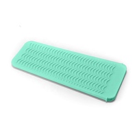 Pochette en silicone professionnelle résistante à la chaleur pour fer à friser, pochette portable en silicone pour lisseur de cheveux