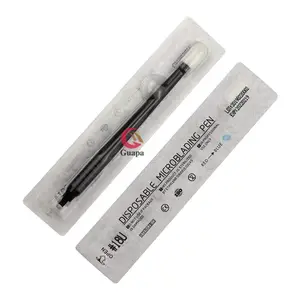 도매 일회용 Microblading 펜 영구 메이크업 눈썹 수동 문신 펜 0.16mm U18 블레이드