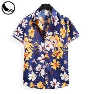 Chemises Hawaïennes Aloha pour Hommes à Manches Courtes, Imprimées en 3D, Style Tropical Décontracté pour l'Été – Vente en Gros - Product Image 5