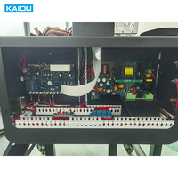 Pilihan bisnis kecil! A3 uv hybrid printer dengan cetak datar & pencetakan gulung TX800 kepala cetak CMYK + W + V foil uv mesin cetak
