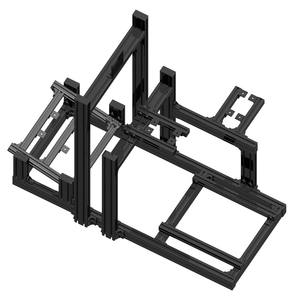 Vente directe d'usine voiture conduite jeu populaire 4080 assemblage de cadre en aluminium bricolage <span class=keywords><strong>Sim</strong></span> simulateur de course Cockpit plate-forme de course - Product Image 2