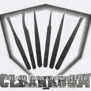 Pinzas ESD de Punta Fina y Suave Antiestáticas de Precisión Duraderas de Marca Privada para Extensiones de Pestañas, Ideales para Uso en Talleres y Salas Limpias - Product Image 2