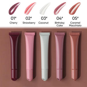 Logotipo personalizable <span class=keywords><strong>Brillo</strong></span> De Labios Bálsamo labial vegano Hidratante Suave Claro Bálsamo De Mantequilla De Labios Hidratante Reparación <span class=keywords><strong>Brillo</strong></span> De Labios Brillante - Product Image 2