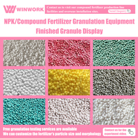 Ligne de production automatique d'engrais composé NPK à haute efficacité WINWORK pour usage agricole