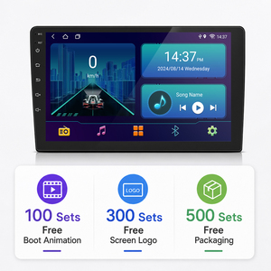 Système de navigation multimédia pour voiture Android avec écran IPS de 7, 9 ou 10,1 pouces, support 2DIN, WiFi, USB, FM et cartes GPS - Product Image 1