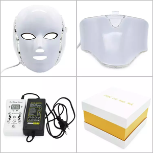 Bio Light Therapy Portable Red Light Therapy Mascarilla para el cuello 7 <span class=keywords><strong>colores</strong></span> Photon Light Facial Skin Beauty Therapy Mask - Product Image 6