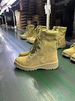 LXG, activités de développement en plein air, bottes de combat en cuir artificiel, terrain accidenté, prix bas, bottes Belleville HSM131