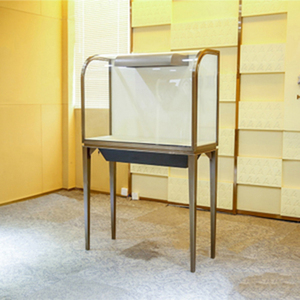 Caja de exhibición acrílica de lujo, cierre personalizado para mostrador de joyería, armario de tienda, pulsera de exposición Led, escaparate de joyería de vidrio de madera - Product Image 6