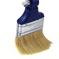 Ensemble d'outils de peinture de 9 pouces, 6 pièces, rouleau avec housse de remplacement, brosse pour plafond et brosse à angle réglable