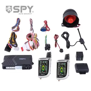 סין SPY שתי דרך lcd מרחוק אוטומטי אזעקה לרכב אזעקת אבטחת מערכת