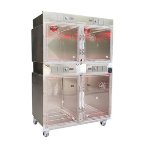 Chambre d'oxygénothérapie vétérinaire de haute qualité en acier inoxydable, <span class=keywords><strong>cage</strong></span> de soins intensifs pour animaux de compagnie <span class=keywords><strong>avec</strong></span> panneau de commande numérique et porte coulissante - Product Image 1