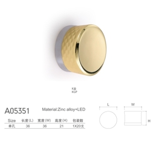 Table de chevet moderne et simple à poignée monotrou avec lumière LED tactile Application de tiroir de cuisine Technologie de pointe - Product Image 4