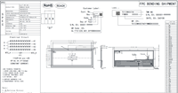 Modul LCD TFT TMK 12,3 inci 1920x720 IPS Dual-Port LVDS 1000 Nits Sudut Pandang Penuh -30C~+85C Layar Luar Ruangan Terintegrasi