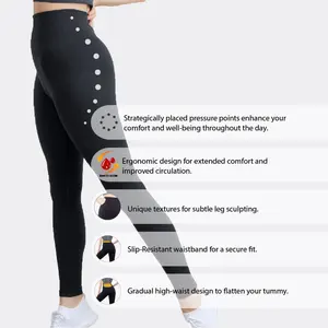 Antibakteriell Deodorisierend Hip-Lifting Graphen Fitnessstudio Fitness-Hose Sport-Leggings Damen