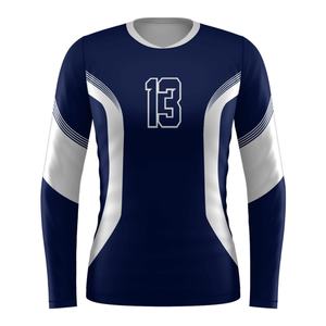 การออกแบบเสื้อทีมวอลเลย์บอลพิมพ์ลาย BETHERIVAL สำหรับผู้ชาย - Product Image 3