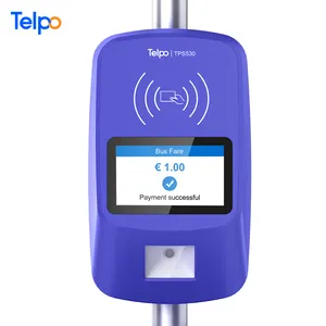 Telpo prepaid card pos payment terminal automatic ticketing bus fare collection validator