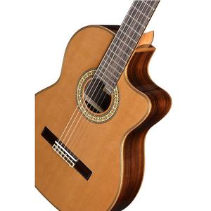 جيتار كلاسيكي من خشب الورد من خشب الأرز الصلب عالي الجودة مع لاقط يتوفر من صانعي المعدات الأصلية - Product Image 3