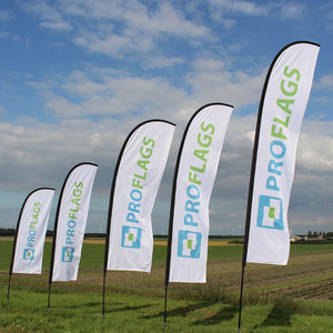 Cờ Bãi Biển Tùy Chỉnh, Cờ Lông Vũ Quảng Cáo Theo Yêu Cầu Bay Nơ Và Cờ Bãi Biển Bali, In Biểu Ngữ Mềm - Product Image 4