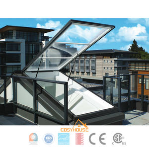 Fenêtre de toit en aluminium, fenêtre de toit moderne en verre pour résidentiel et villa - Product Image 2