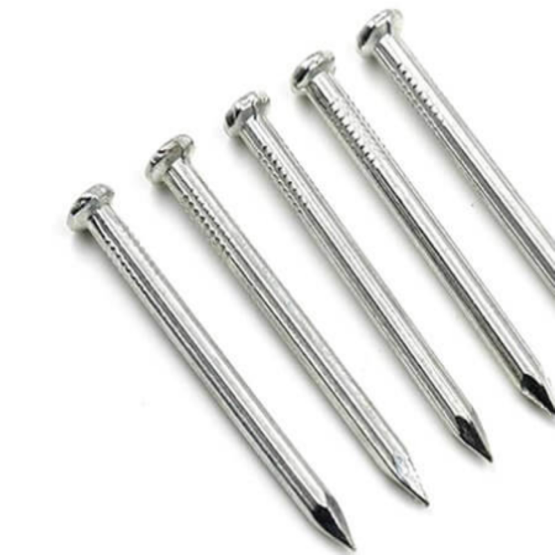 Стальные гвозди для бетона с диаметром хвостовика 3,0 дюйма BX3, совместимые с пистолетом Hilti BX3, гвозди Q195 Q235, полированный оцинкованный обычный железный гвоздь