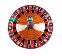 Goldfarbenes Hochwertiges Professionelles 32-Zoll-Roulette-Rad zum Verkauf
