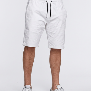 Shorts de sport décontractés pour hommes, tissés, unis, avec cordon de serrage, pour CrossFit, course à pied et entraînements - Product Image 1
