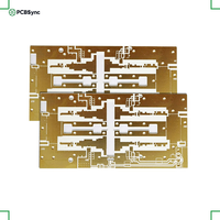 Radar marin X-Band 8-12GHz PCB RT/duroid 5880 2.20Dk ENIG